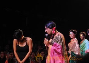 Mandira Bedi at Myntra Fashion Show 2014 photo 34