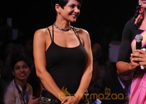 Mandira Bedi at Myntra Fashion Show 2014 photo 11