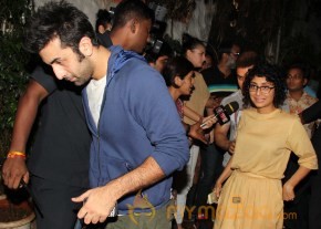 Ranbir Kapoor & Aamir Khan Snapped At Some Event  photo 7