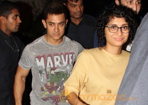 Ranbir Kapoor & Aamir Khan Snapped At Some Event 