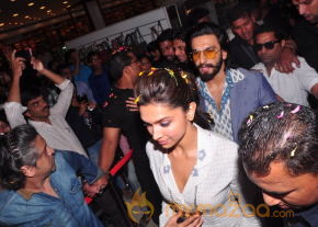Ravneer, Deepika Promote Ramleela In Hyderabad photo 44