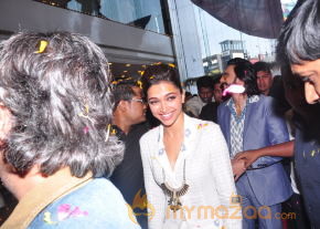 Ravneer, Deepika Promote Ramleela In Hyderabad photo 59