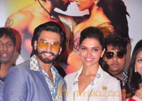 Ravneer, Deepika Promote Ramleela In Hyderabad photo 41