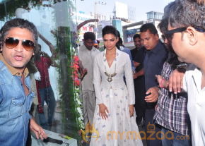 Ravneer, Deepika Promote Ramleela In Hyderabad photo 27
