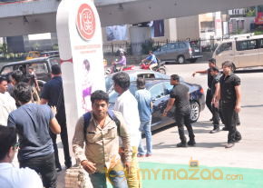 Ravneer, Deepika Promote Ramleela In Hyderabad