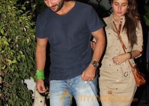 Saif Ali Khan & Kareena Kapoor Snapped In Nido  photo 6