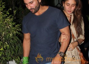 Saif Ali Khan & Kareena Kapoor Snapped In Nido  photo 5