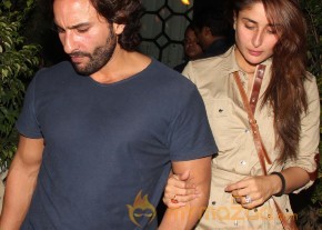 Saif Ali Khan & Kareena Kapoor Snapped In Nido 
