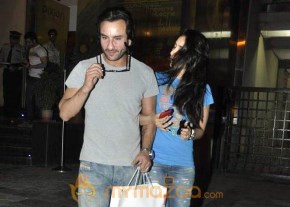 Saif Kareena attend special screening  of  Love  Sex  Dhoka