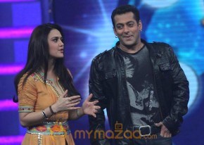 Salman and Preity on the  Guinness World Records