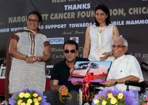 Sanjay Dutt Launch Mobile Mammography Unit 
