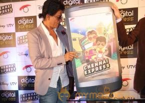 Shahrukh Khan Launches Chennai Express Mobile