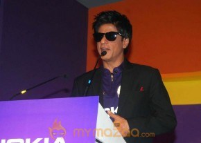 Shahrukh at Nokia Kolkata Knight Riders Press Conference photo 9