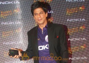 Shahrukh at Nokia Kolkata Knight Riders Press Conference photo 8