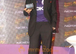 Shahrukh at Nokia Kolkata Knight Riders Press Conference photo 6