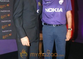 Shahrukh at Nokia Kolkata Knight Riders Press Conference photo 10