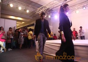 Shibani Dandekar- Ali Fazal At Femina Carnival 2013  photo 2
