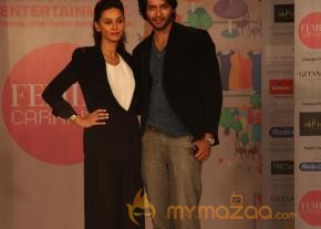 Shibani Dandekar- Ali Fazal At Femina Carnival 2013  photo 31