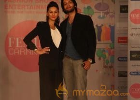 Shibani Dandekar- Ali Fazal At Femina Carnival 2013  photo 6