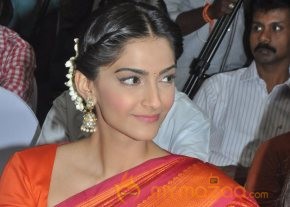 Sonam Kapoor At Ambikapathy Movie Press Meet photo 14
