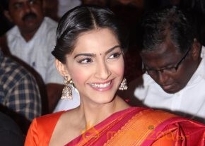Sonam Kapoor At Ambikapathy Movie Press Meet photo 13