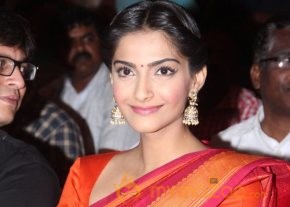 Sonam Kapoor At Ambikapathy Movie Press Meet photo 11