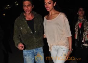 SRK-Deepika At Zee Cine Awards 2013 Announcement photo 6