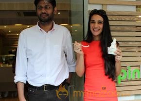 Tara Sharma At Pinkberry Launch Photos 