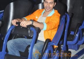 Varun Dhawan Launches Dark Roller Coaster Photos  photo 10