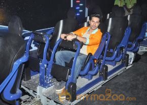 Varun Dhawan Launches Dark Roller Coaster Photos  photo 13