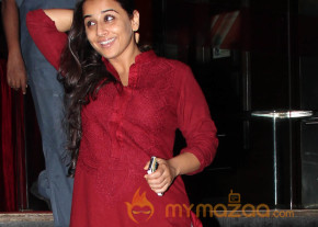 Vidya Balan Snapped At Special Screening of Ghanchakkar  photo 8