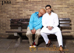 Amitabh Bachchan Paa Movie Pics 
