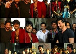 SRK with Ramcharan at Brucelee The fighter latest shooting spot stills