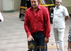 Sanjay Dutt spotted at his home - photos photo 3