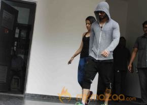 Shahid Kapoor, Mira Rajput at Gym Photos  photo 10
