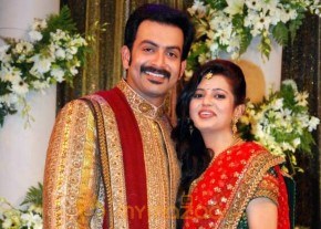 Prithviraj Supriya Menon Wedding Reception photo 6