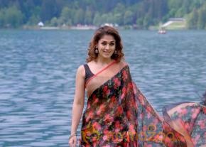 Nayantara Cute Saree Stills