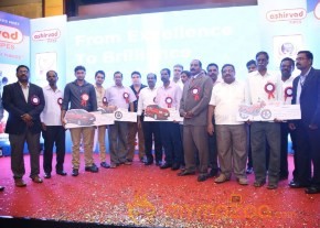 Tamil Actress Archana at Ashirvad Pipes Laucky Draw Dealers Meet photo 10