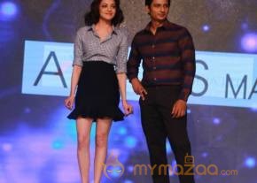 Actor Jivva Kajal Agarwal 2 Fashion Event Pics photo 7