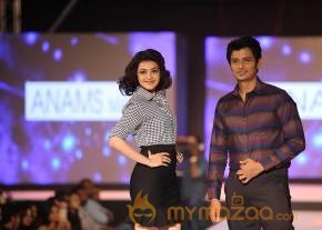 Actor Jivva Kajal Agarwal 2 Fashion Event Pics photo 13