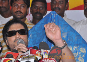 Actor Karthik Political Entry Press Meet  photo 19