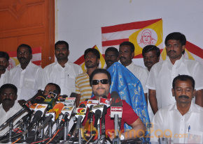 Actor Karthik Political Entry Press Meet  photo 18