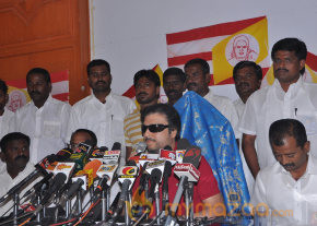Actor Karthik Political Entry Press Meet  photo 3