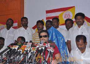 Actor Karthik Political Entry Press Meet  photo 23