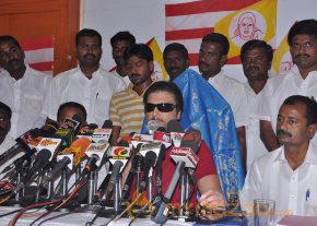 Actor Karthik Political Entry Press Meet  photo 21