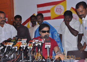 Actor Karthik Political Entry Press Meet  photo 11