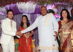 Actor Raja Amritha Marriage Reception Photos photo 13
