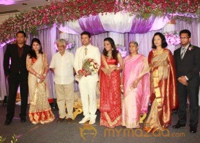 Actor Raja Amritha Marriage Reception Photos photo 10