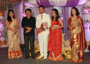 Actor Raja Amritha Marriage Reception Photos photo 3