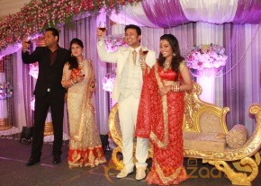Actor Raja Amritha Marriage Reception Photos photo 19